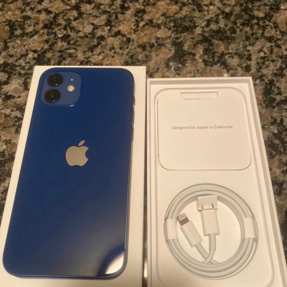 iPhone 12 brand new blue